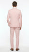 Menâs Light Pink 2 Piece Suit, Formal Dress Suit for Weddings, Prom, Parties, Summer Events Slim Fitted By Vitali