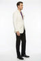 Men’s White Blazer Jacket – Classic Fit Formal Sport Coat with Gold Buttons
