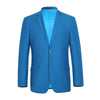 201-55 Men's 2-Piece Slim Fit Single Breasted Notch Lapel Suit