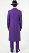 Pimp Halloween Joker Costume Purple Zoot Suit for Men