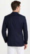 Men’s Navy Blue Club Blazer with Gold Buttons – Ted Lasso Inspired Classic Sport Coat