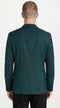 Menâs Dark Teal Blazer â Classic Fit Green Teal Sport Coat for Weddings, Business & Formal Wear