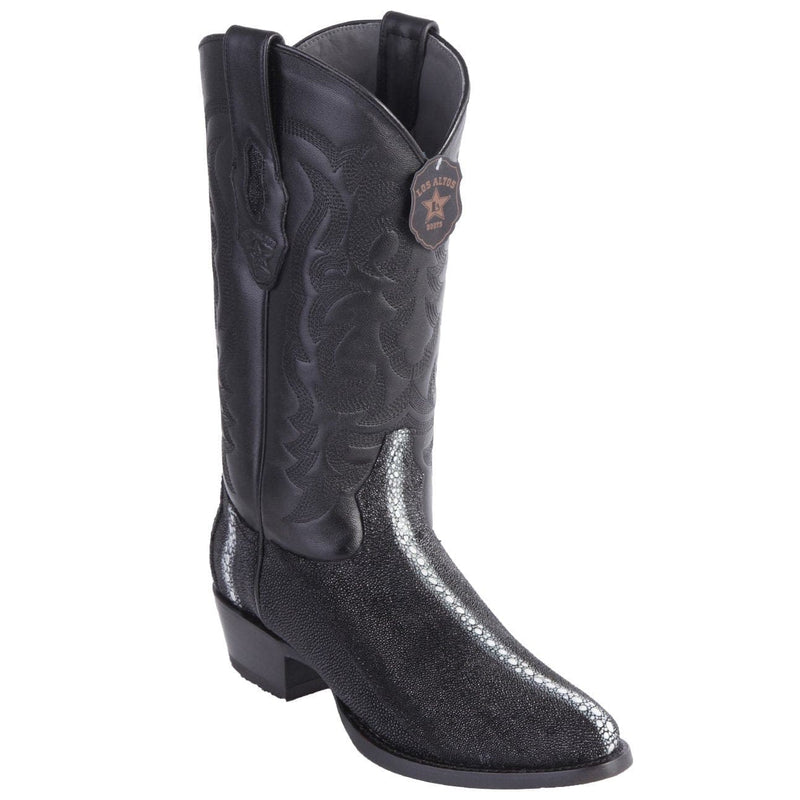 R Toe Cowboy Boots - Round Toe Cowboy Boots Los Altos Row-Stone Cowboy Boots R-Toe