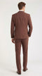 Menâs Coffee Brown 2-Piece Suit â Classic Two-Button Wedding, Business and Formal Suit