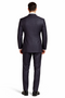 "Charcoal Grey 3-Button Classic Fit Men's Suit, 100% Wool"