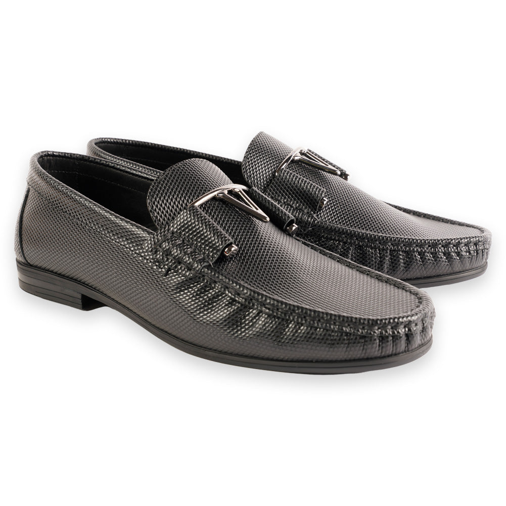 P0215-3218 Lizard V buckle- Black