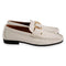 P0215-3218 Deer V buckle - White
