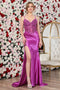 Adora Design 3280 Lace Applique Corset Spaghetti Strap Prom Dress