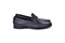 C0014059-3898 Hand-sewn deer skin Loafer Black