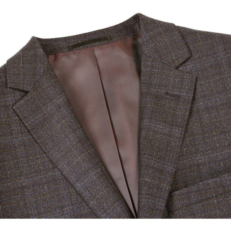 563-8 Men's Slim Fit Wool Blend Stretch Suits