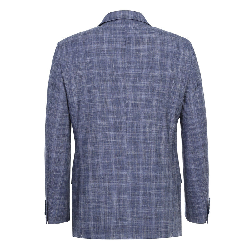 293-24 Men's Slim Fit Checked Suits