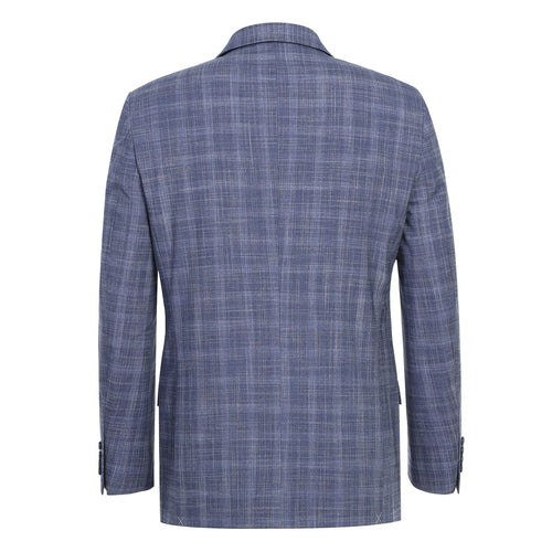 293-24 Men's Slim Fit Checked Suits