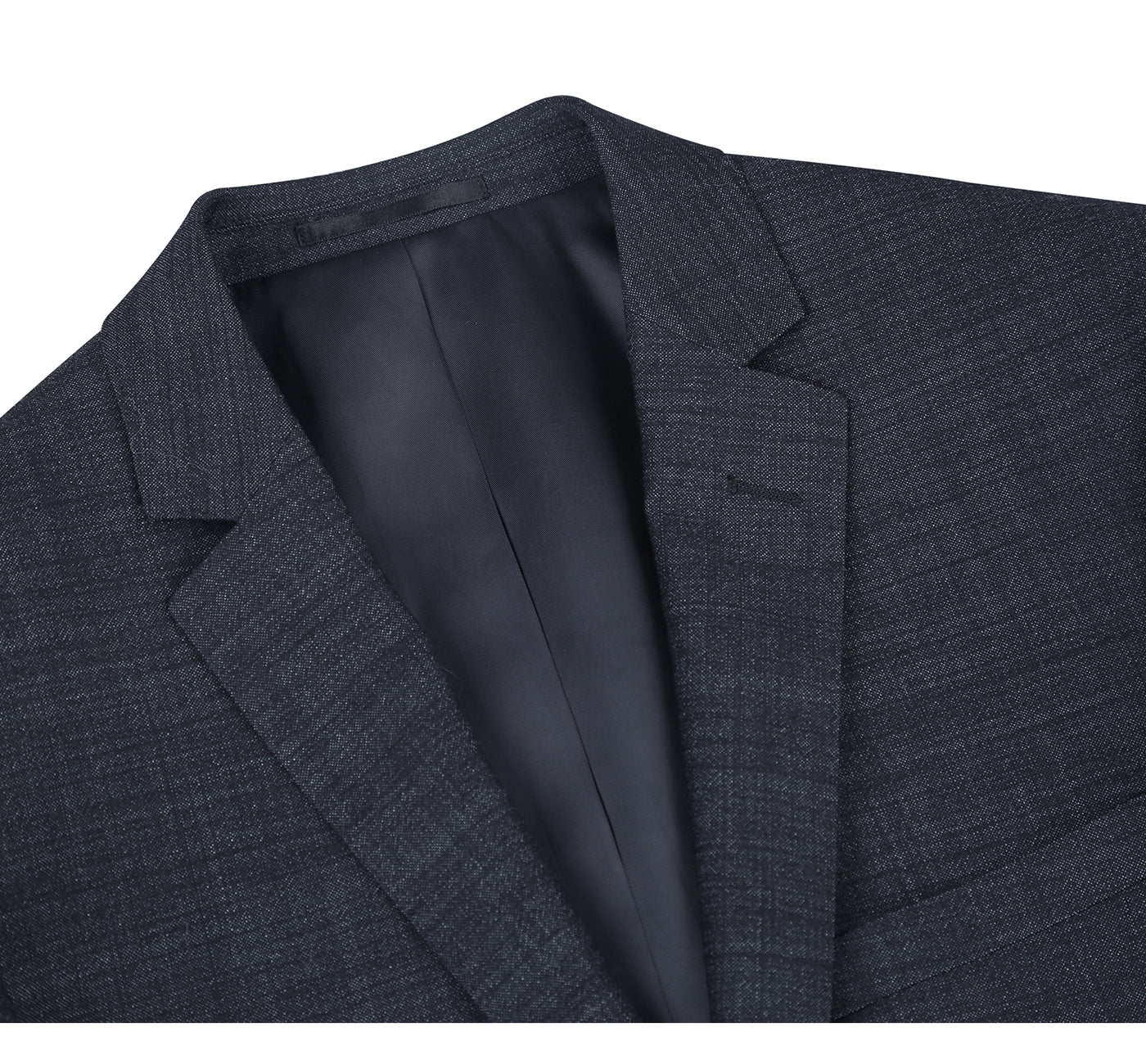 558-2 Men's Two Piece Slim Fit Wool Blend Suit