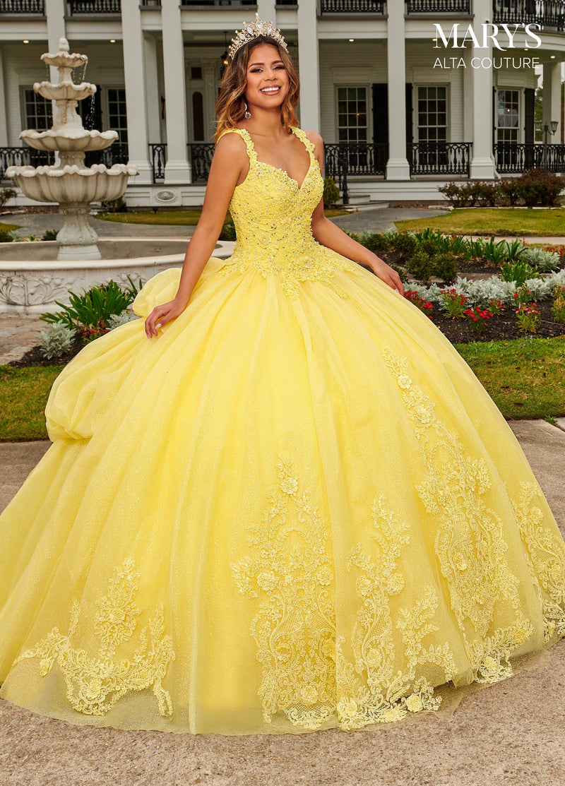 Alta Couture MQ3092 3D Floral Quinceanera Dress