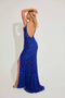Primavera Couture 4297 - Beaded Slit Fitted Prom Dress