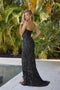 Primavera Couture 4321 - Beaded Slit Prom Dress