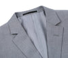 Vanderbilt Collection - Classic 2 Piece Suit 2 Buttons Regular Fit In Light Gray