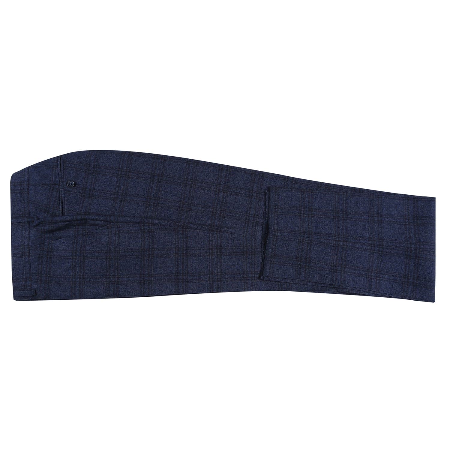 293-21 Men's Slim Fit Stretch Checked Suits