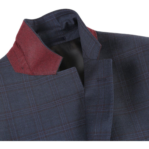 564-5 Men's Slim Fit Wool Suit