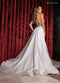 Strapless Overskirt Gown by Rachel Allan 50369