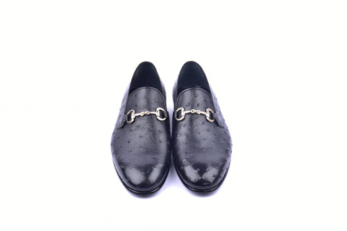C02201-5405 Genuine Ostrich- Black