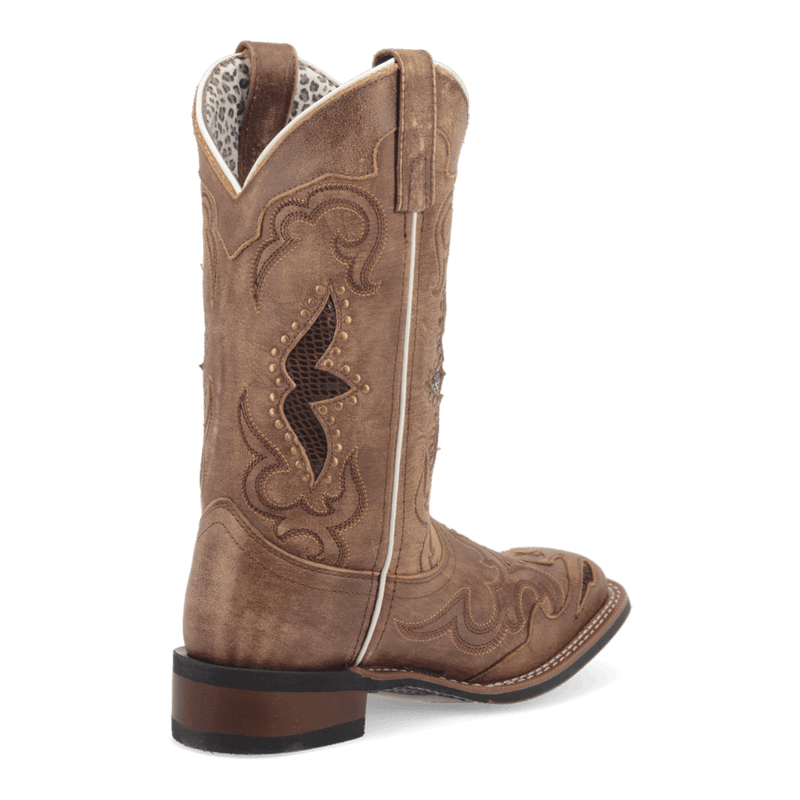 Laredo Spellbound Boot: Premium Leather Chelsea - Brown