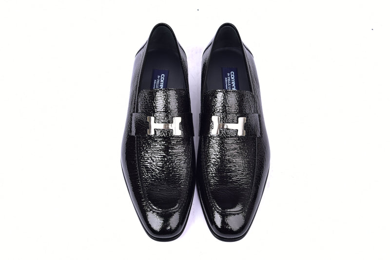 C01998-5760V H buckle Vita Calf Skin-Black