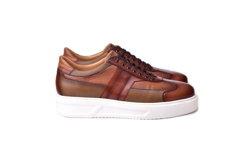 C0013013-5769 Fashion Sneaker- Tan