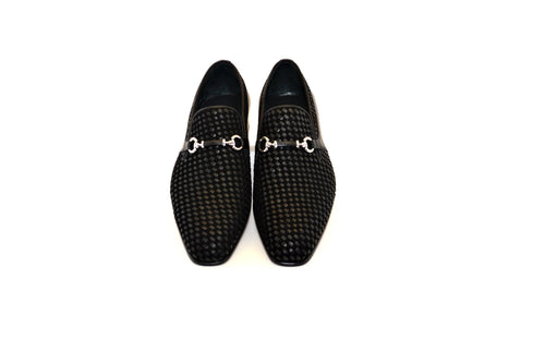 C0220-5776 Hand Made Woven Black