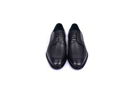 C0011-5876 Deer Skin Lace up- Black
