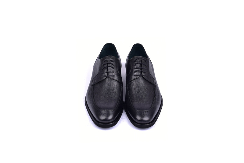 C0011-5876 Deer Skin Lace up- Black