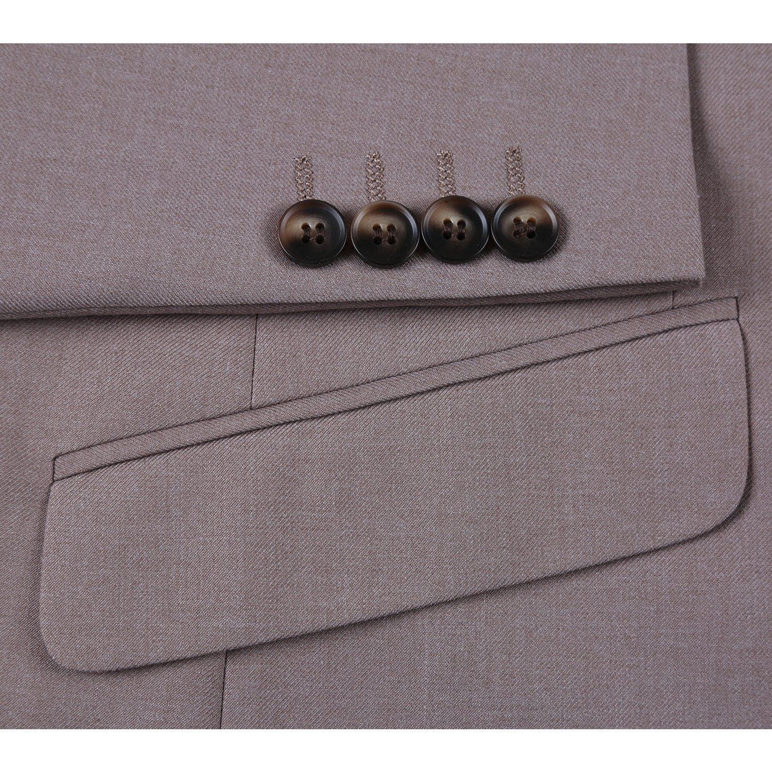201-103 Men's 2-Piece Slim Fit Single Breasted Notch Lapel Suit