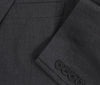 Vanderbilt Collection  - Classic 2 Piece Suit 2 Buttons Regular Fit In Charcoal Gray