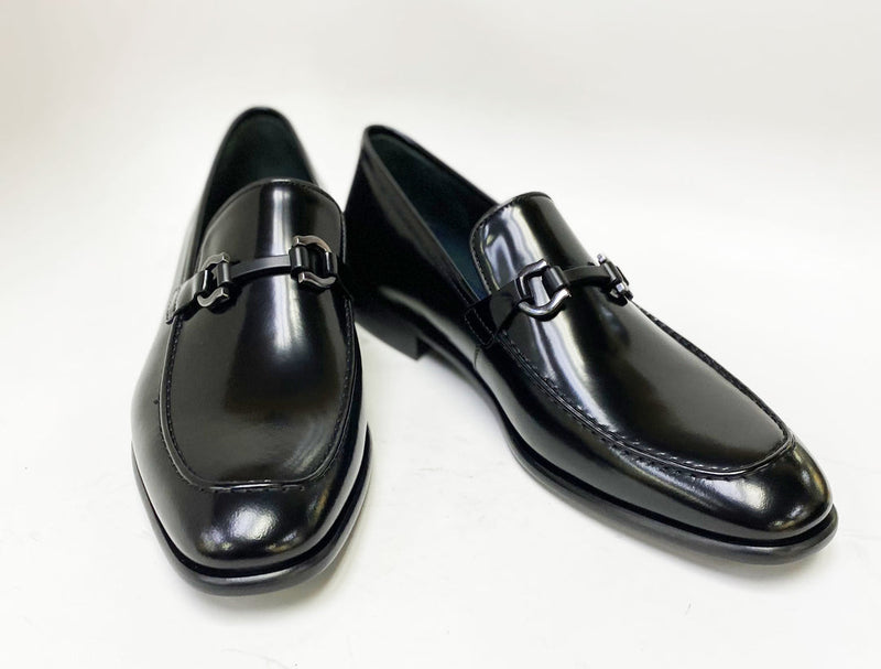 Corrente 6415 Calfskin Slip-On Loafer - Black - Image 5