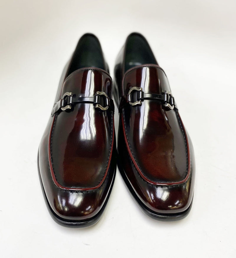 Corrente 6415 Calfskin Slip-On Loafer - Burgundy - Image 5