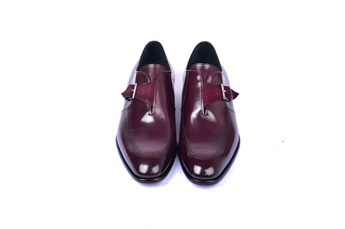 C053-6471 Monk strap-Burgundy