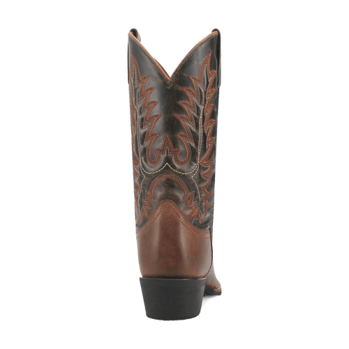 Laredo Kent Leather Boot - Premium Brown Ankle Boots
