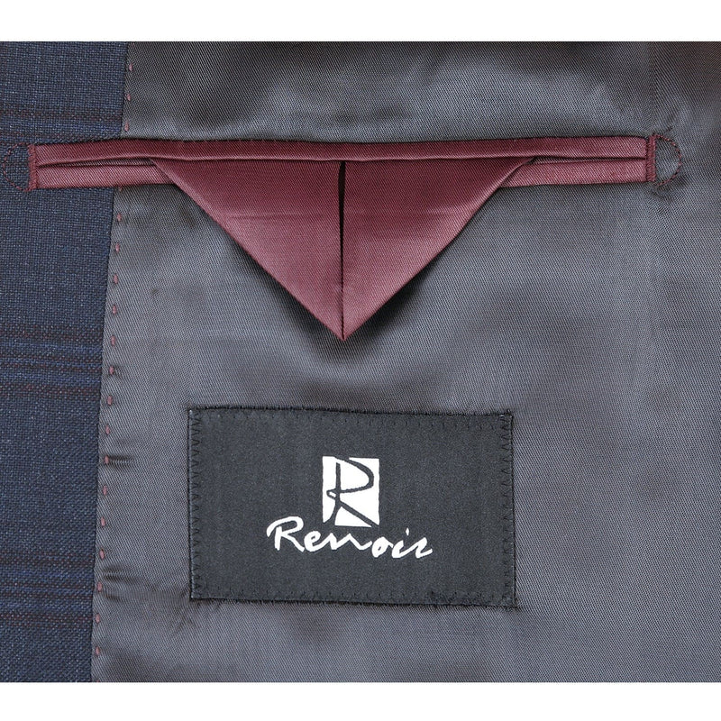 564-5 Men's Slim Fit Wool Suit
