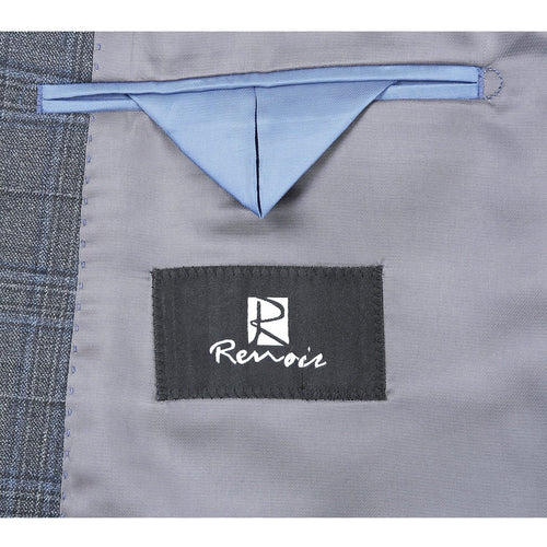 564-7 Men's Classic Fit Wool Blend Stretch Suits