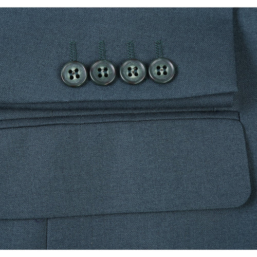 201-13 Men's 2-Piece New Slim Fit Single Breasted Notch Lapel Suit