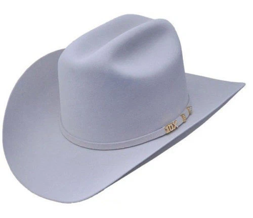 Serratelli 10X Cali Style Platinum 3 1/2" Brim Western Cowboy Hat All Sizes