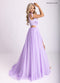 Sleeveless A-line Slit Gown by Rachel Allan 70980