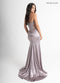 Beaded Strapless Slit Gown by Rachel Allan 70994