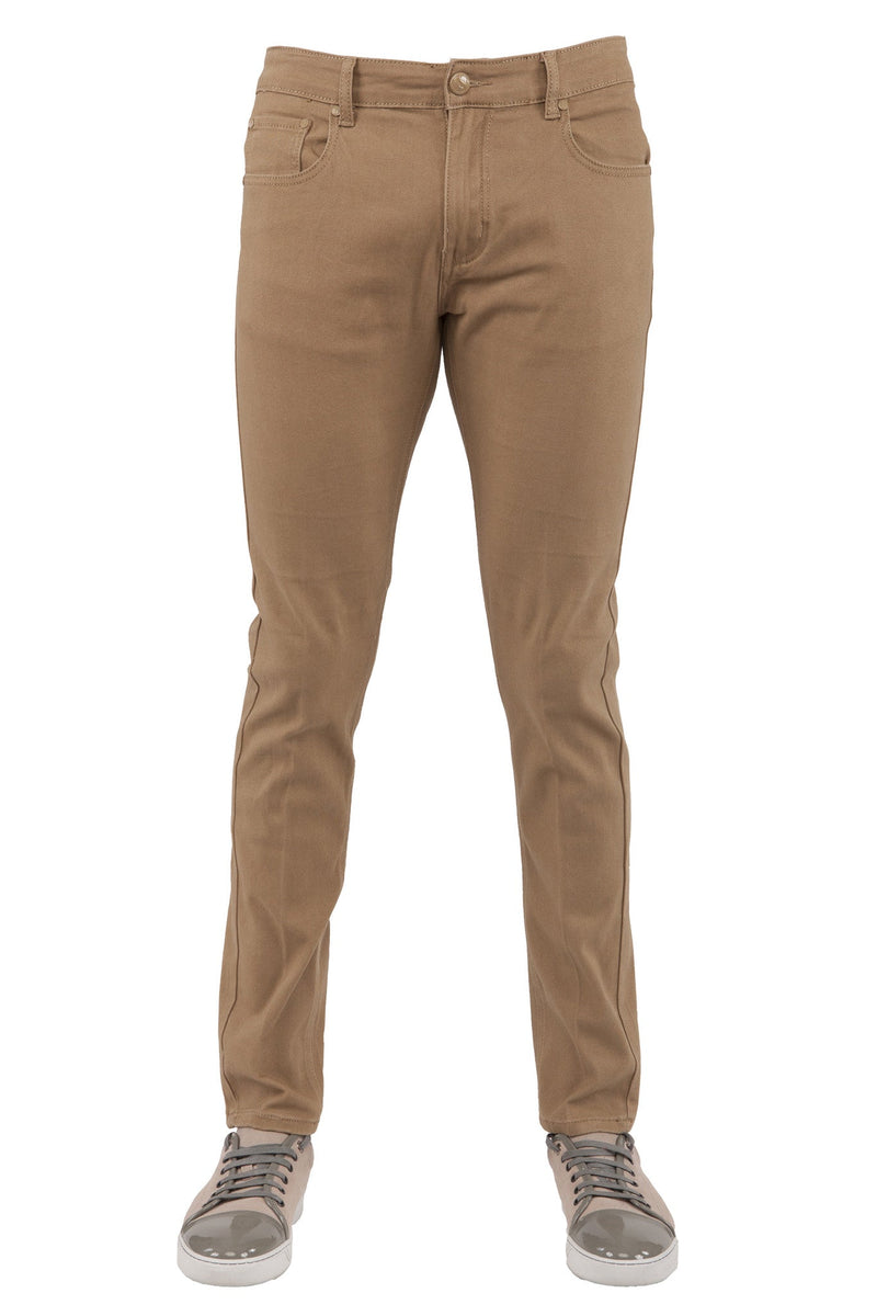 Jeans in Khaki color Skinny fit