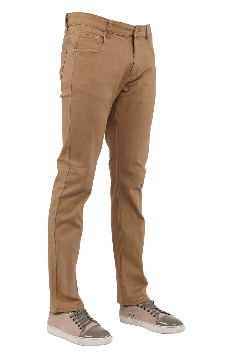 Slim fit jeans in Khaki