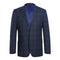 293-21 Men's Slim Fit Stretch Checked Suits