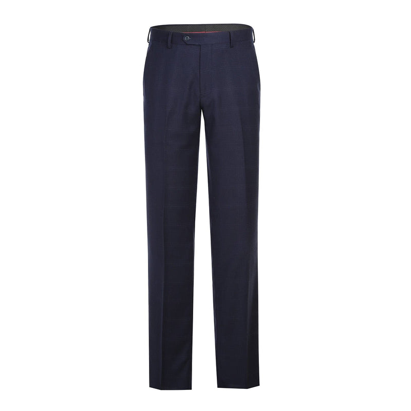 293-29 Men's Slim Fit Checked Suits
