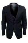 Mens Stacy Adams Suit - Stacy Adams Suit Men's Black Suit - One Button Peak Lapel with Vest