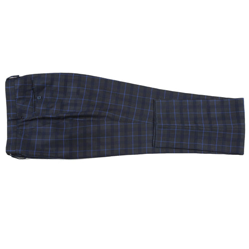 293-27 Men's Classic Fit Checked Suits