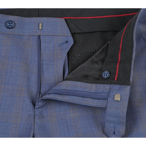 566-2 Men's New Slim Fit Wool Suits